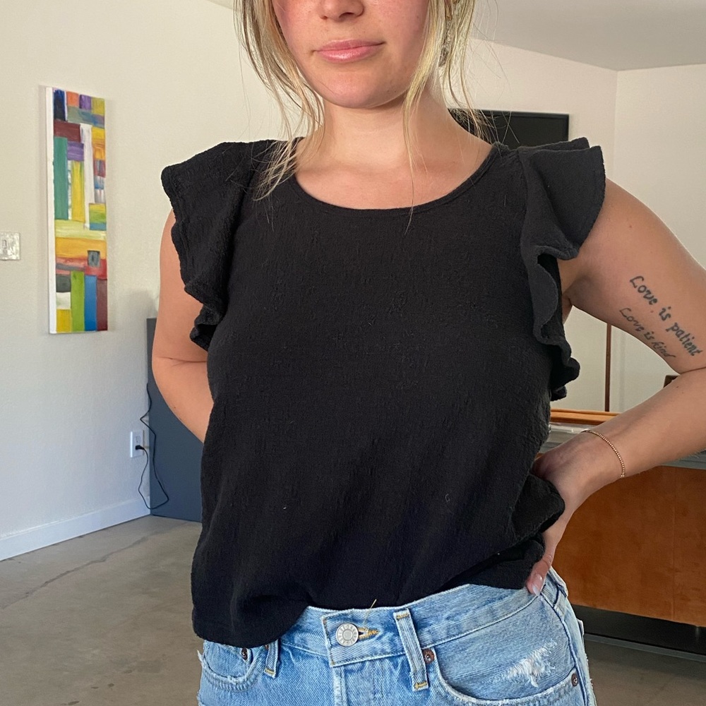 Linen Madewell blouse